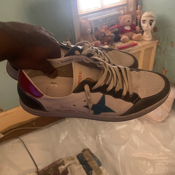 Sepol Estrella Distressed Leather sneaker- Size 11.5 - Picture 3 of 3